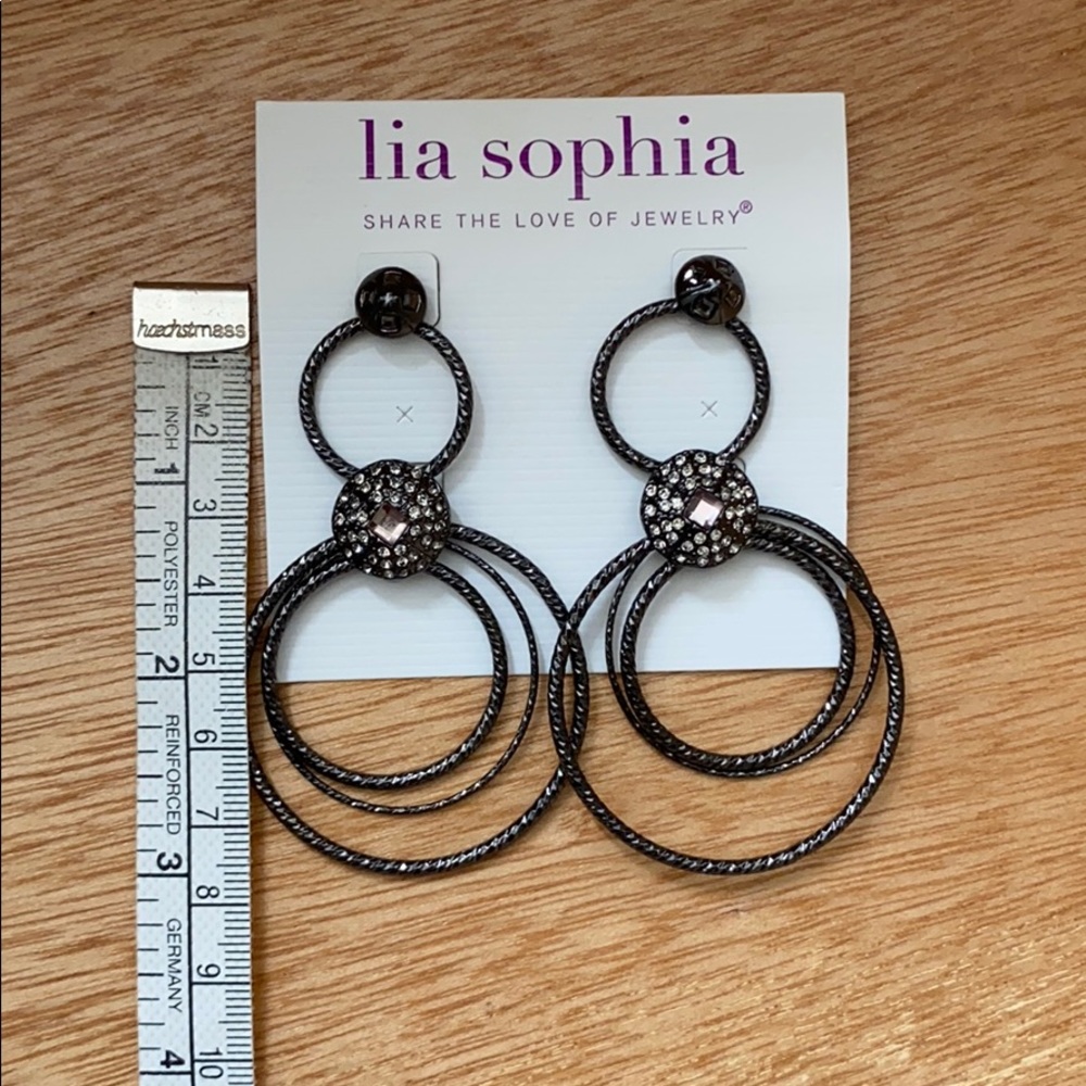 Lia Sophia chandelier earrings